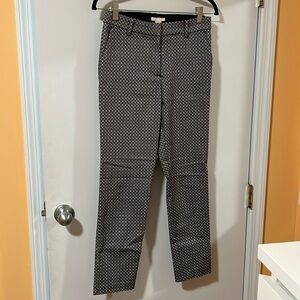 Clearance‼️ Office Trousers Black and White Design with Pockets  Size 4 by H&M